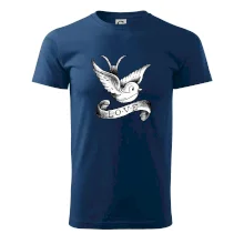 Love holubica - kreslená