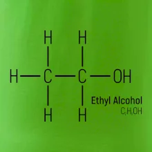 Molekulárna štruktúra Etanol