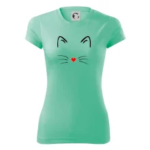 Mačka - srdce namiesto nosa