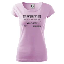 Čárový kód - Vlastní text