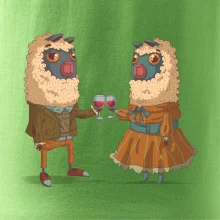 Alpaky s vínom pár