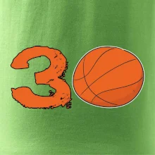Basketball okrúhle narodeniny 30