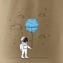 Astronaut s balónikom
