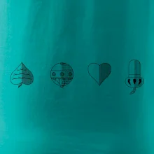 Prší - Faraon - farby hracích kariet