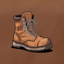 Turistická narodeninová topánka 35