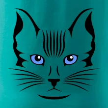 Mačka hlava skica Mačka hlava skica