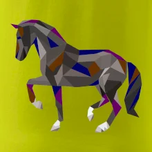 Kôň geometria farebný Kôň geometria farebný