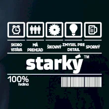 Čiarový kód - starký