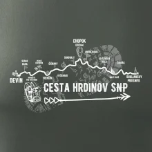 Profil Cesta hrdinov SNP - Obracene Devin - Dukliansky priesmyk