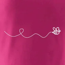 Dráha letu včely - vlnovka Dráha letu včely - vlnovka