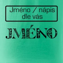 Folklór - meno - nápis