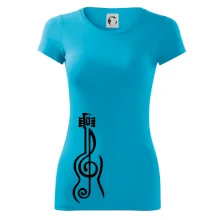 Husľový kľúč gitara Husľový kľúč gitara