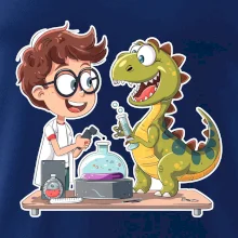 Chemik a dinosaurus - chlapec / holka