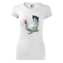 Sliepka kreslená biela