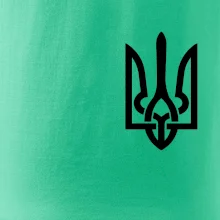 Ukrajina trojzubec prsník