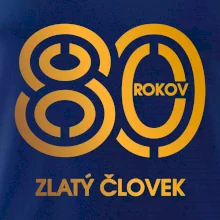 80 rokov zlatý človek