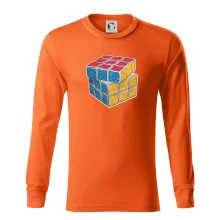 Rubikova kocka kreslená