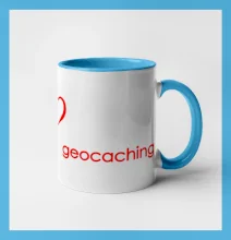 Moje srdce bije pre Geocaching -Text