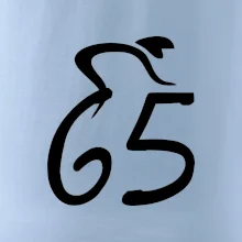 Cyklista oslavuje šesťdesiatpäťku (65)