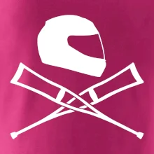 Cestná helma / barle