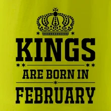 Kings are born in February