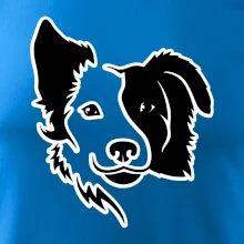 Border kólia obrys hlavy