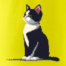Mourovatá mačka pixel