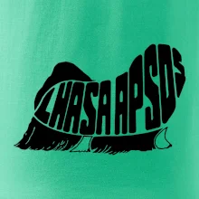 Lhasa Apso nápis v tele Lhasa Apso nápis v tele