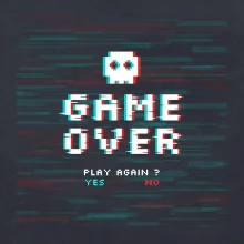 Game over play again