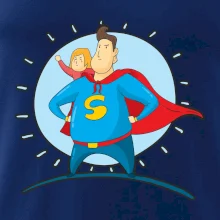 Táta superman - dievča Táta superman - dievča