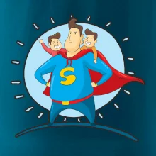 Otec superman - chlapec a chlapec