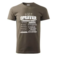 Hodinová mzda - opravár