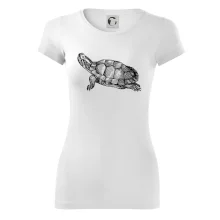 Ceruzkou kreslená korytnačka