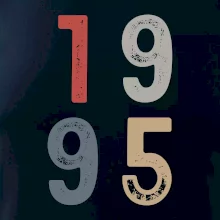 Vintage číslica 1995