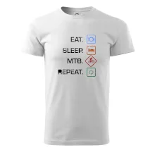 Eat sleep MTB repeat Eat sleep MTB repeat
