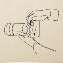 Fotograf jedným ťahom