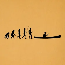 Evoluce kanoe stará