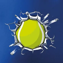 Tenisová loptička v triku