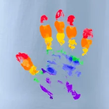 LGBT hand print
