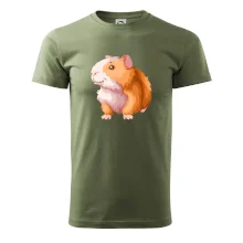 Morča - kreslené, bielo oranžové