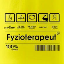 Čiarový kód fyzioterapeut