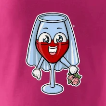 Červené víno pro nevěstu