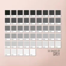 50 farebných odtieňov šedej