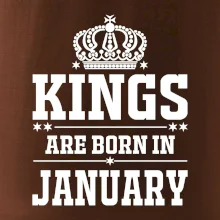 Kings are born in January