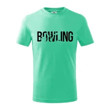 Bowling nápis kolky