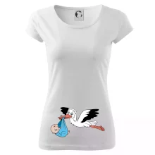 Bocian a bábätko - chlapec (Hana-creative)