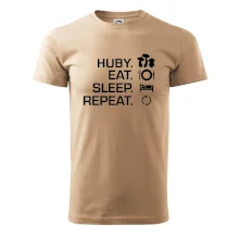 Huby Eat Sleep Repeat Huby Eat Sleep Repeat