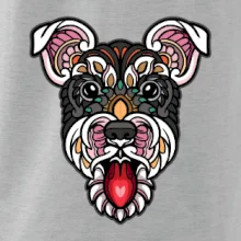 Knírač hlava barevná