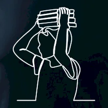 Študent a kniha jedným ťahom Študent a kniha jedným ťahom