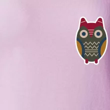 Folklór na prsníku sova